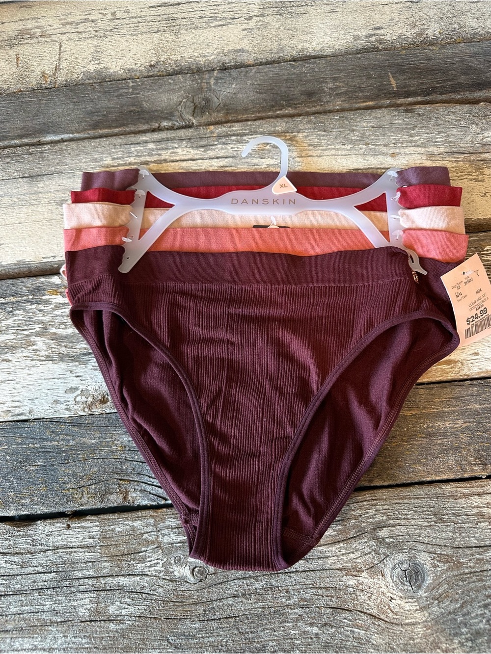 Danskin | NWT 5 Pack Seamless Ribbed Women’s Underwear